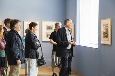 Ein bis zwei Kunstwerke stehen im Mittelpunkt der 30-minütigen Kunstpause-Führung.<br>Foto: LWL/Neander