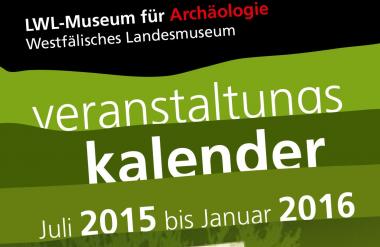 Der neue Veranstaltungskalender für das zweite Halbjahr 2015. <br>Foto: LWL