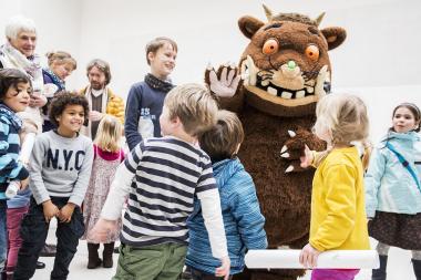 31.000 kleine und große Besucher sahen die ¿Grüffelo¿-Ausstellung im LWL-Museum. <br>Foto: LWL/Neander