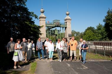 Um die innovative Technik des Schiffshebewerks geht es bei zwei Führungen im Oktober. <br>Foto: LWL/Hudemann