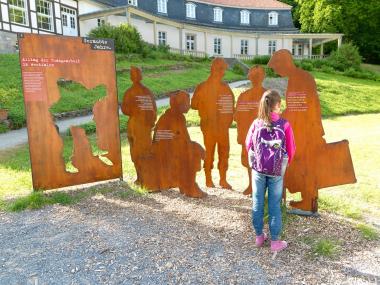Die Sonderausstellung und Geländestationen zum Thema ¿Geraubte Jahre. Alltag der Zwangsarbeit in Westfalen¿ sind nur noch bis zum 31. Oktober im LWL-Freilichtmuseum Detmold zu sehen.<br>Foto: LWL/Hesterbrink/Pölert