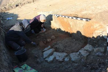 Auch einen Brunnen konnten die LWL-Archäologen dokumentieren.<br>Foto: LWL