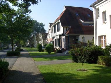 In der Zechensiedlung Teutoburgia gleicht kein Haus dem anderen wie hier beim Blick in die nördliche Baarestraße.<br>Foto: LWL/ Hanke