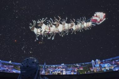 Weihnachtlich geht es im Planetarium bei ¿Sternenglanz zur Weihnachtszeit¿ und den anderen Angeboten an Heiligabend zu.<br>Foto: LWL/Oblonczyk