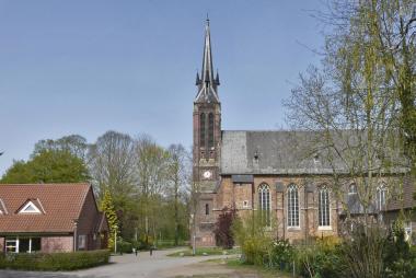 Kirchturm der Karthaus aus Richtung Süden.<br>Foto: LWL/Strugalla