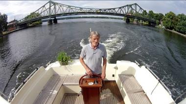 Karl-Heinz Czierpka an Bord der Tremonia 2.0.<br>Foto: Karl-Heinz Czierpka 