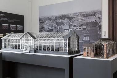 Modell der Maschinenhalle in der neuen Dauerausstellung zur Geschichte der Zeche Zollern.<br>Foto: LWL/Holtappels 