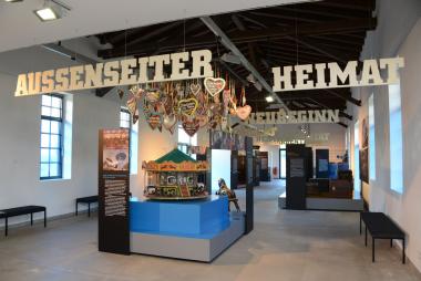 Blick in die Ausstellung ¿Wanderarbeit¿.<br>Foto: LWL/Hudemann