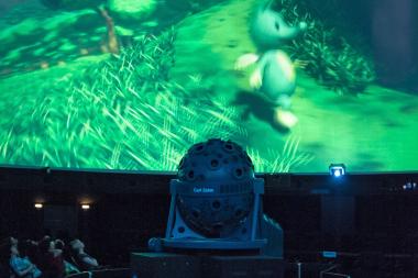 Tabaluga mit der Musik von Peter Maffay ist im Planetarium des LWL-Museums für Naturkunde zu sehen.<br>Foto: LWL/Oblonczyk