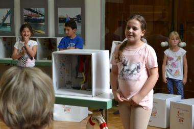 Präsentation von MuseobilBOXen.<br>Foto:LWL/Leder