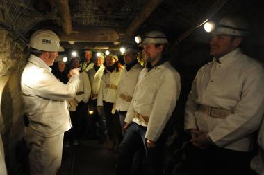Bei der Hauerschicht können Besucher Bergbau hautnah erleben.<br>Foto: LWL/Appelhans