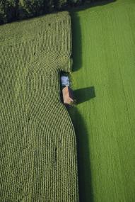 Die LWL-Wanderausstellung ¿Mein grünes Land¿ gibt einen Überblick über die Entwicklung der Kulturlandschaft und stellt Lösungsansätze der Regionale 2016 vor. <br>Foto: Regionale 2016/Führs
