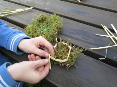 Gestalten mit Naturmaterialien steht Freitag in der Zeche Nachtigall auf dem Programm.<br>Foto: LWL/Ehses