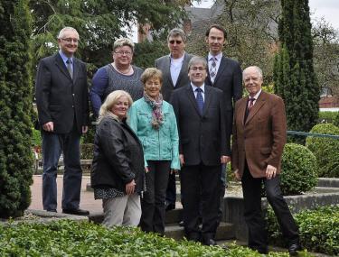 Der Vorstand des Fördervereins Fähre e. V. Rhede. <br>Foto: Privat
