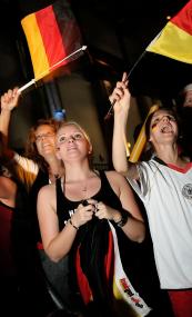Daumendrücken für Deutschland.<br>Foto: LWL/Laube