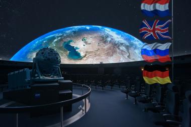Im Planetarium des Landschaftsverbandes Westfalen-Lippe (LWL) findet eine Fremdsprachenwoche statt.<br>Foto: LWL/Oblonczyk/Steinweg