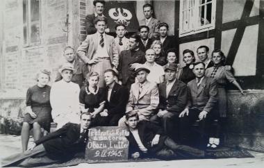 Amateurtheater im DP-Lager Lutter, 1945.<br>Foto: The Polish Institut and Sikorski Museum, London