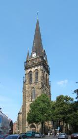 Westansicht der Kirche vor der Restaurierung. <br>Foto: LWL