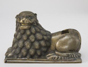 Bronze-Löwe aus der Mittelaltersammlung des Museums.<br>Foto: LWL/Sabine Ahlbrand-Dornseif