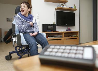 Corinna Hippert lebt im Apartmenthaus Bochum-Weitmar erstmals in einer eigenen Wohnung.