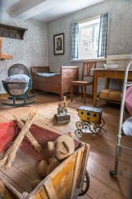 Blick in ein Kinderzimmer zu Beginn des 20. Jahrhunderts.<br>Foto: LWL/Pölert