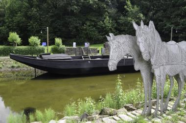 Auf dem Ruhrnachen ¿Ludwig Henz¿ gibt es für Besucher viel zu entdecken.<br>Foto: LWL/Hudemann