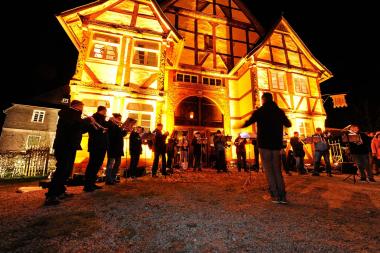 Keine Konserve: Beim Museumsadvent ist ausschließlich handgemachte Musik zu hören.<br>Foto: LWL/Klein