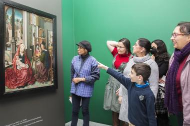Interkulturelle Führung in der Sammlung des LWL-Museums<br>Foto: LWL/Hanna Neander