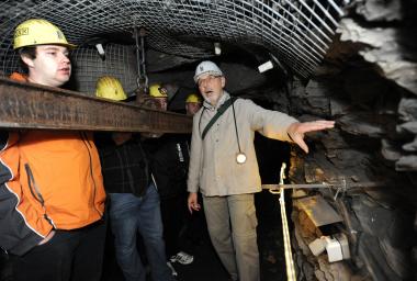 Wie die Kohle früher abgebaut wurde, können Besucher im Bergwerk des LWL-Industriemuseums Zeche Nachtigall erkunden.<br>Foto: LWL/Appelhans