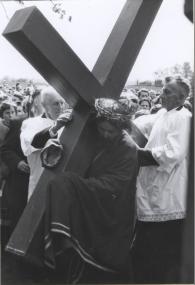 Kreuztrachten wie diese 1957 in Delbrück gibt es nur noch wenige.<br>Foto: LWL-Archiv/Schmitz