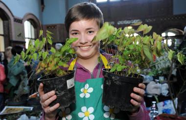 Passend zur Jahreszeit findet Samstag wieder der Gartenkungelmarkt auf der Zeche Zollern statt.<br>Foto: LWL/Appelhans