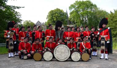 Die Dudelsackband "1st Sauerland Pipes and Drums" sorgt am Sonntag für schottisches Flair zum Internationalen Museumstag.<br>Foto: 1st Sauerland Pipes and Drums
