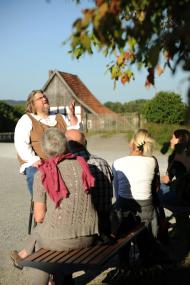 Lothar Schröer liest am Sonntag im LWL-Freilichtmuseum Detmold Märchen und Geschichten von Astrid Lindgren vor.<br>Foto: LWL/Sánchez