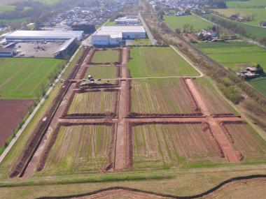 Auf dem Gelände des Gewerbegebietes Westheim II bei Marsberg brachten Archäologen die jahrhundertealte Besiedlungsgeschichte im westfälischen Bergland ans Tageslicht. <br>Foto: LWL/Zafer Görür, Archaeonet