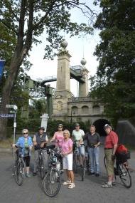 Vom Schiffshebewerk führt die Radtour zur Burg Vischering.<br>Foto: LWL