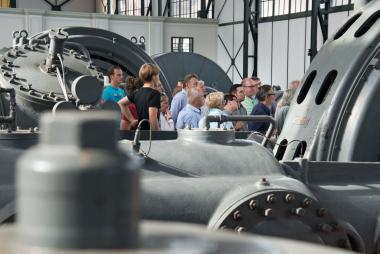 Spannende Technik in der Maschinenhalle.<br>Foto: LWL/Holtappels