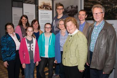 Die Nachfahren der Familie Kabeisemann aus Bochum begaben sich auf die Spuren ihrer Vorfahren und fanden Verwandte in Amerika.<br>Foto: LWL/Hudemann