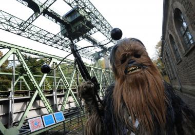 Auch "Chewbacca" wird dem Schiffshebewerk wieder einen Besuch abstatten.<br>Foto: LWL/Appelhans