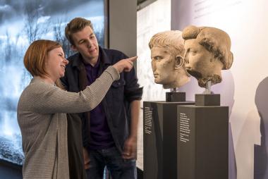 Die Sonderausstellung "Triumph ohne Sieg. Roms Ende in Germanien" hat noch bis zum 5. November geöffnet.<br>Foto: LWL/ T. Arendt