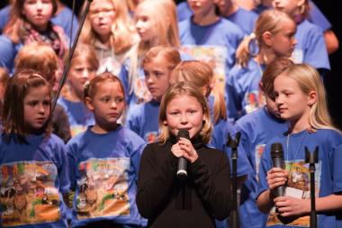 Kindermusical "Noah und die coole Arche vor 700 Zuschauern im Saalbau Witten.<br>Foto: Stiftung Creative Kirche in Witten