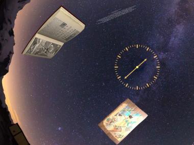 Die neue Planetariumsshow "Dort draussen" geht auf die Suche nach fremden Leben in den Weiten des Kosmos.<br>Foto: Planetarium Luzern