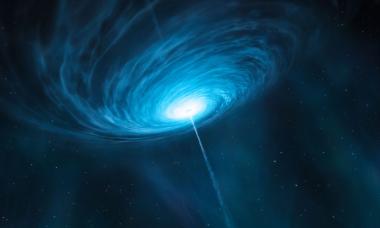 Schwarzes Loch.<br>Foto: ESO/M. Kornmesser