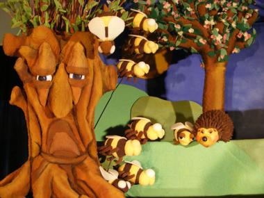 Figurentheater der "Lila Bühne".<br>Foto: Lila Bühne