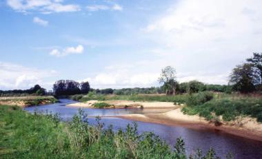 Wasser bewegt und kann dazu führen, dass Flüsse die Landschaft stark verändern. <br>Foto: LWL/Egbert
