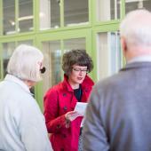 Reikert bei der Führung "Zollern literarisch". <br>Foto: LWL/Harms