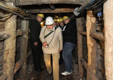 Wie die Kohle früher abgebaut wurde, können Besucher im Bergwerk des LWL-Industriemuseums Zeche Nachtigall erkunden.<br>Foto: LWL/Appelhans