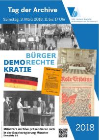 Plakat zum Tag der Archive. Foto: LWL