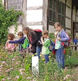 Wer singt denn da? Bei einem "Ausflug in die Welt der Vögel"; lernen Kinder die häufigsten Singvögel kennen. <br>Foto: LWL/Jähne