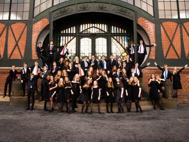 Der Jugendkonzertchor ist mit dem Konzert &quot;Willkommen und Abschied&quot; zu Gast im LWL-Industriemuseum.&lt;br&gt;Foto: Grothus/Loew 