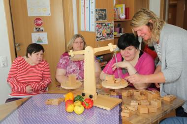 Die Ernährungswaage. &lt;br&gt;FOTO: Wittekindshof 